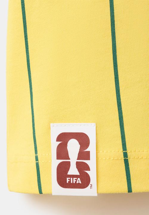 MANGO - T-shirt Fifabra - Medium Yellow