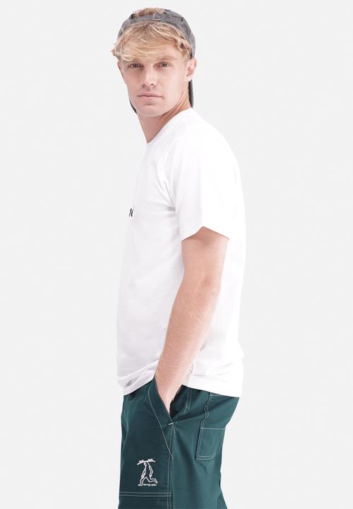 adidas Performance - Essentials Linear Single Jersey Tee - White/Blk