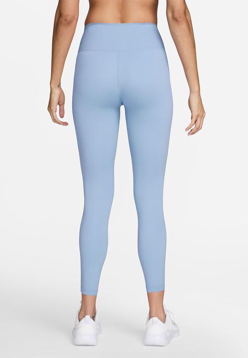 Nike - W Nk Df One Hr 7/8 Tight Useam - Hydrogen Blue/White