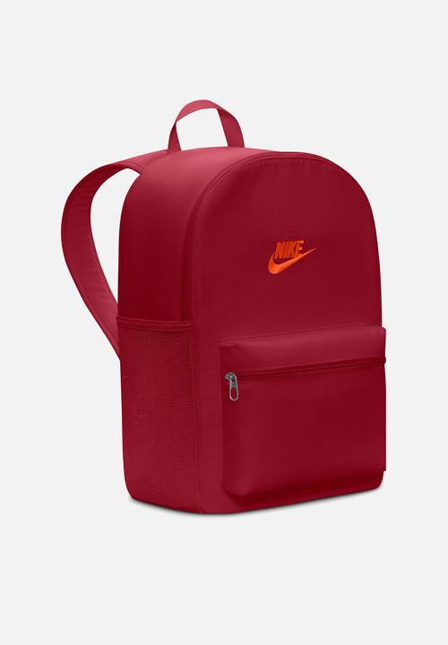 Nike - Nike Heritage 2.0Backpack (23L) - Tough Red/Tough Red/Safety Orange