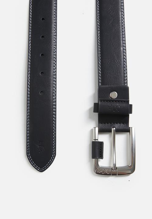 Lee Cooper - Panther Black Belt - Black