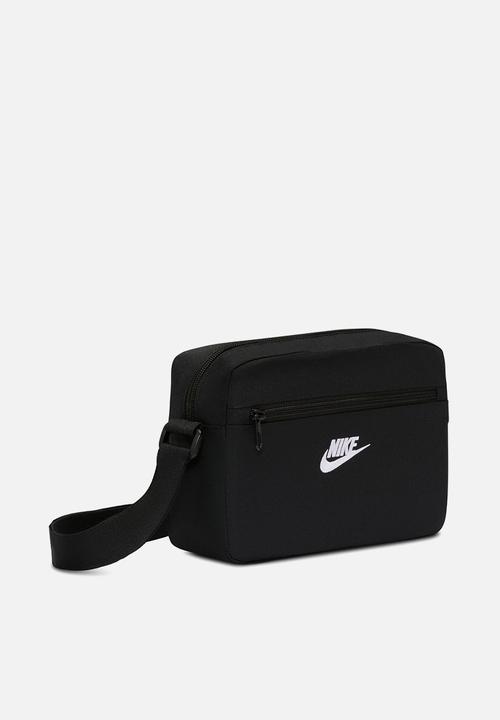 Nike - Nike Heritage 2.0Crossbody Bag (4L) - Black/Black/White