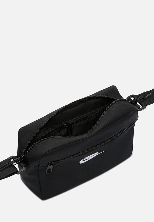 Nike - Nike Heritage 2.0Crossbody Bag (4L) - Black/Black/White