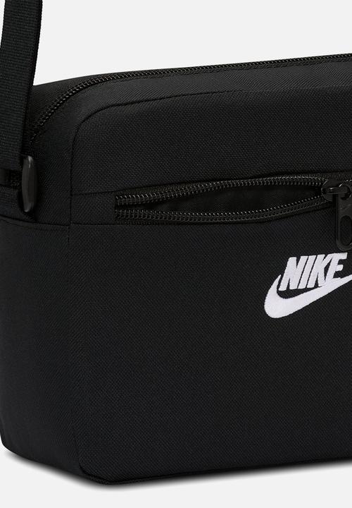 Nike - Nike Heritage 2.0Crossbody Bag (4L) - Black/Black/White