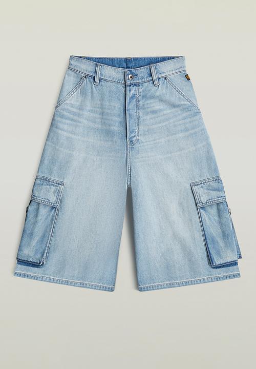 G-STAR - Patti cargo short wmn - vintage summer clouds