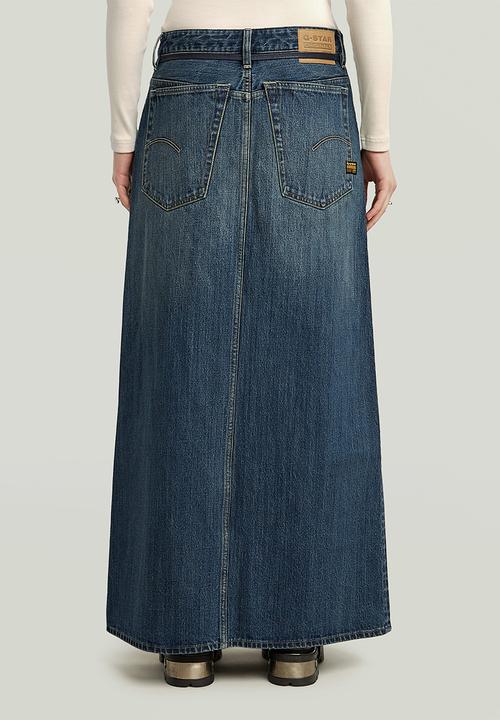 G-STAR - Baggy Maxi Skirt wmn - antique faded cyclone