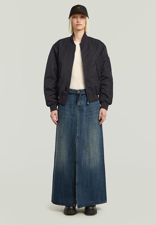G-STAR - Baggy Maxi Skirt wmn - antique faded cyclone