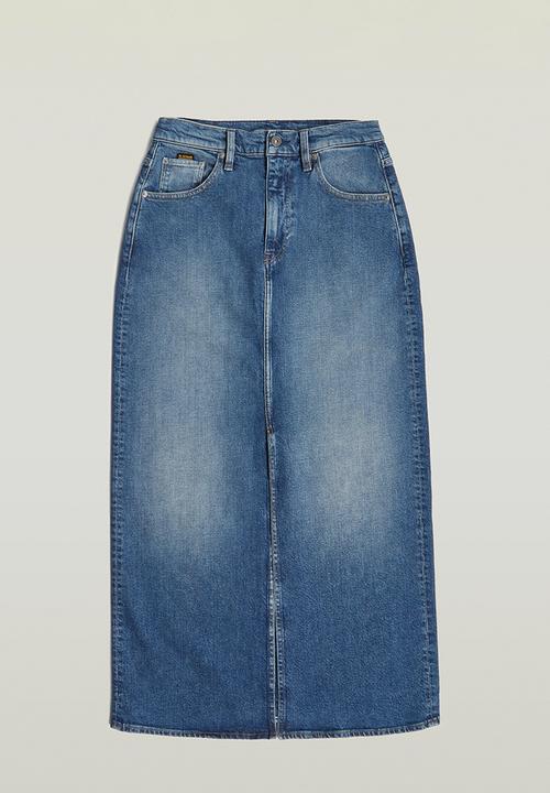 G-STAR - Viktoria Long Skirt wmn - faded sakarya