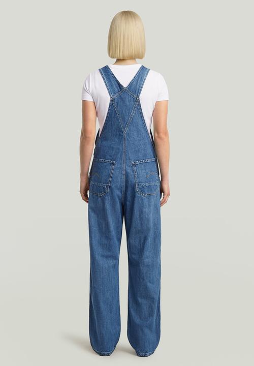 G-STAR - Workwear Bib Overall wmn - faded everglade