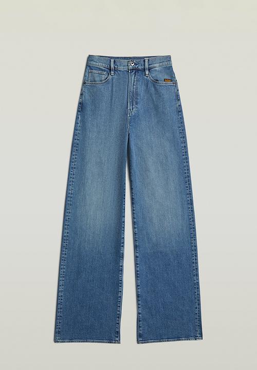 G-STAR - Deck 2.0 high loose wmn - faded blue glacier