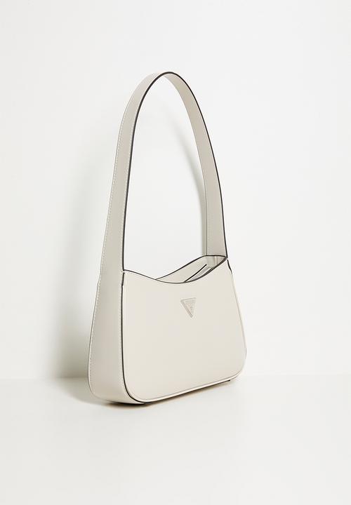 GUESS - Arnela Top Zip Shoulder Bag-Bone