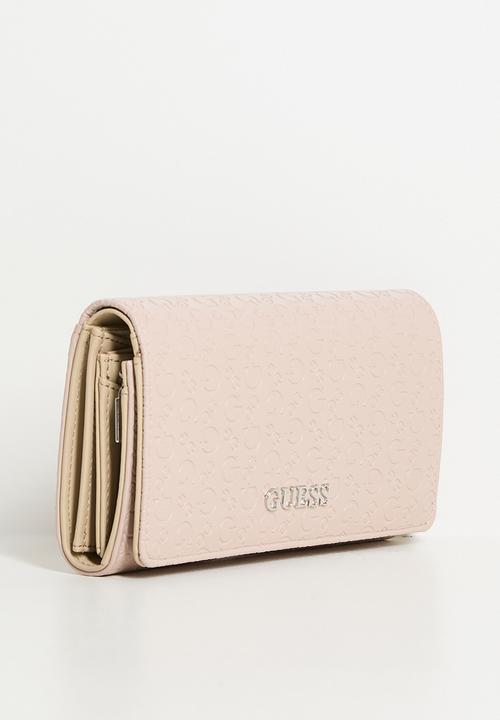 GUESS - Remy Sling Phone Organizer Bag - Heather Pink
