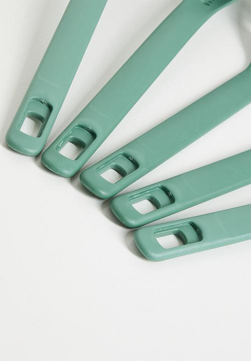 Excellent Houseware - Masher kitchen utensil set of 5 - Green