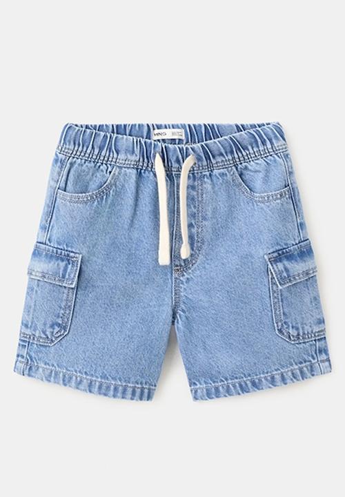 MANGO - Bermudas Ranch - Open Blue