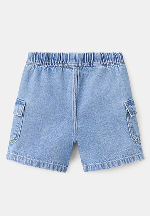 MANGO - Bermudas Ranch - Open Blue