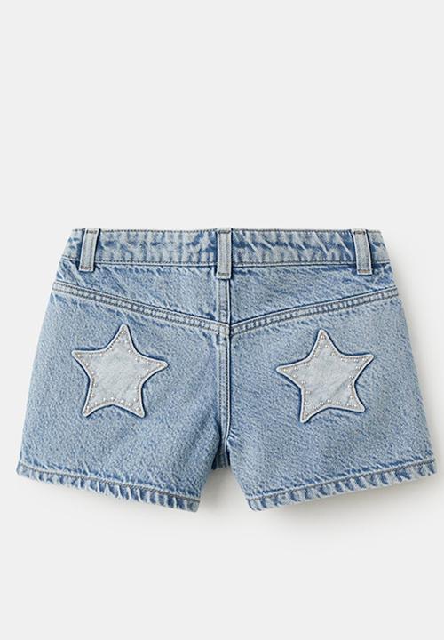 MANGO - Shorts Yeehaw - Medium Blue