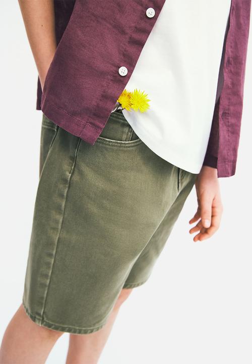 MANGO - Bermuda Shorts Martin - khaki