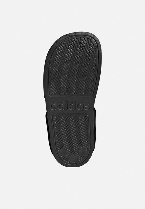 adidas Performance - Adilette Sandal 2 K - Core Black/Core Black/Ftwr White