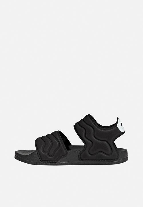 adidas Performance - Adilette Sandal 2 K - Core Black/Core Black/Ftwr White