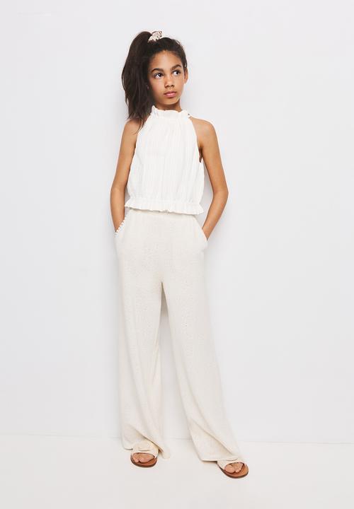 MANGO - Blouse Tree - White