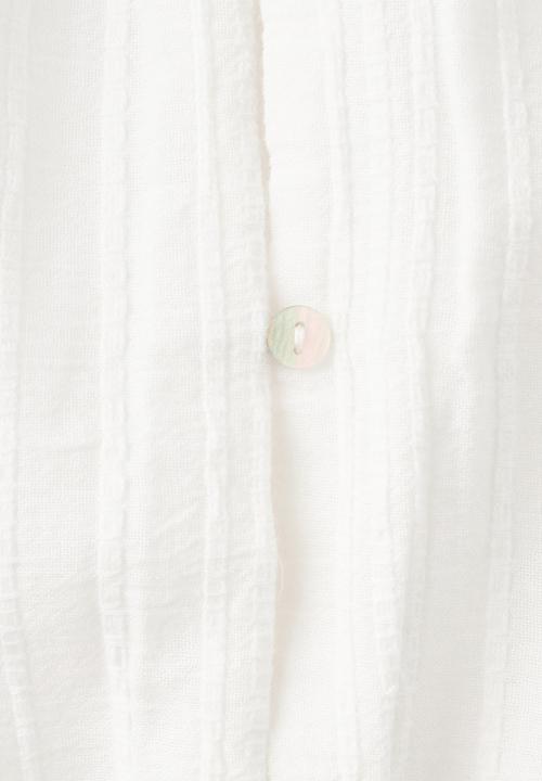 MANGO - Blouse Tree - White