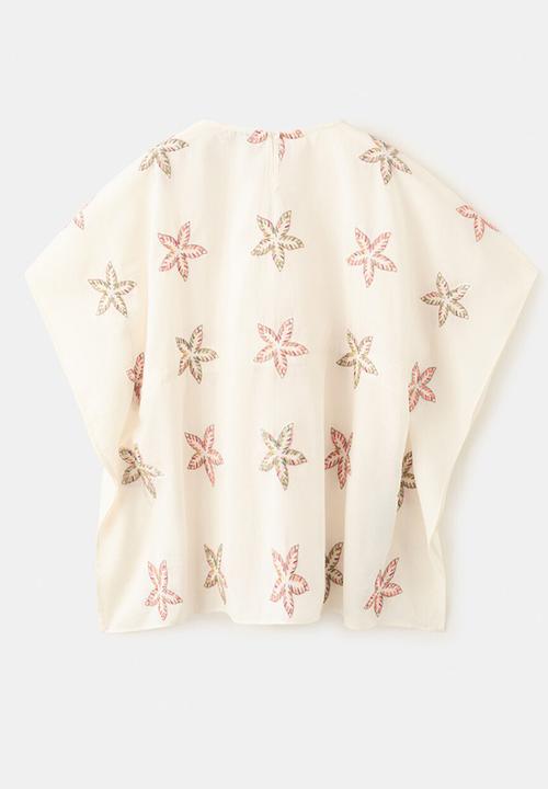 MANGO - Kaftan Lua - Light Beige