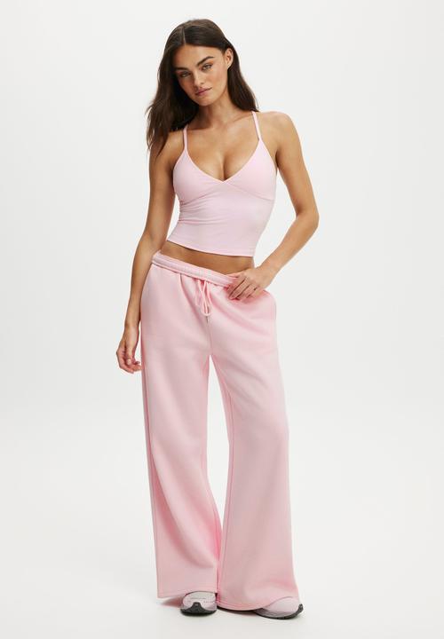Cotton On - Ultra Soft Tri Crossback Cami - Cherry Dream