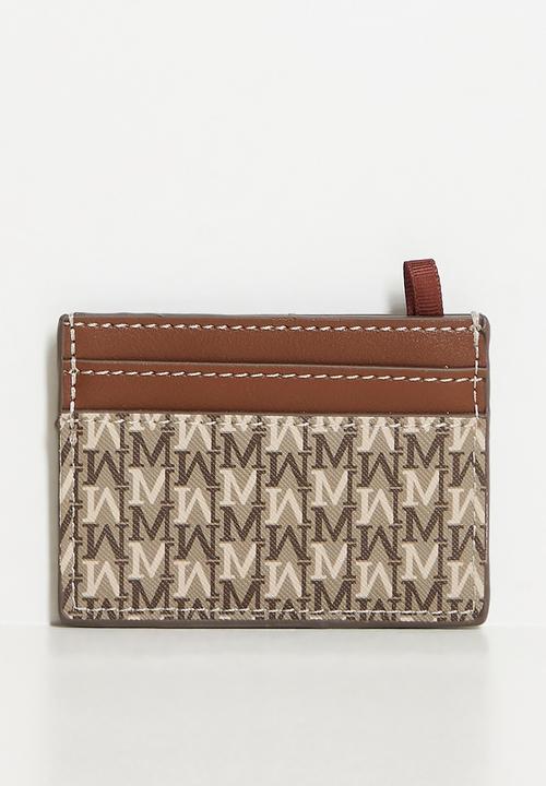 MANGO - Card holder p burgos2 - medium brown