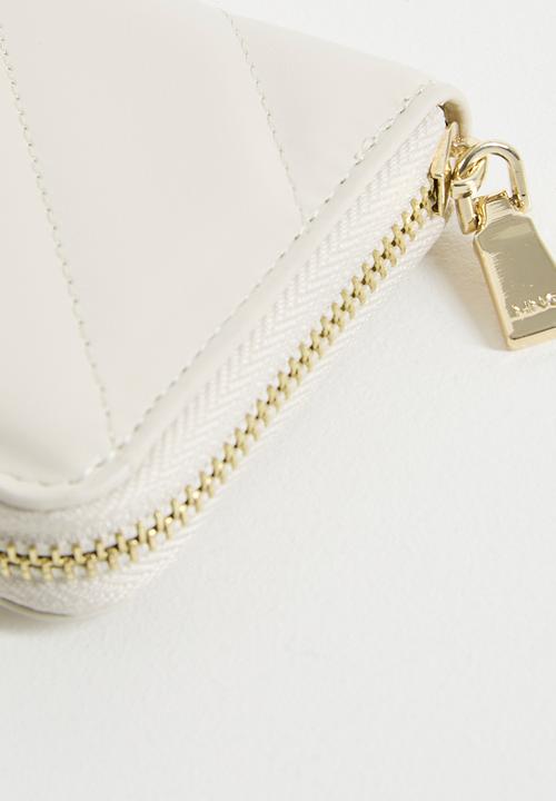 MANGO - Wallet m diagonal - natural
