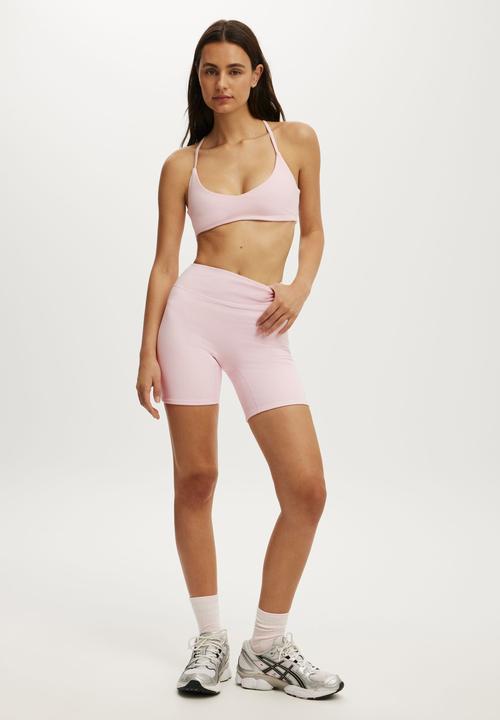 Cotton On - Ultra Soft Contour Bike Short - Cherry Dream
