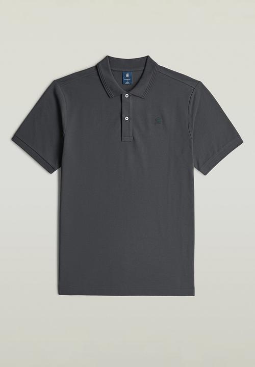 G-STAR - Dunda Slim Polo Short Sleeve - Petrol