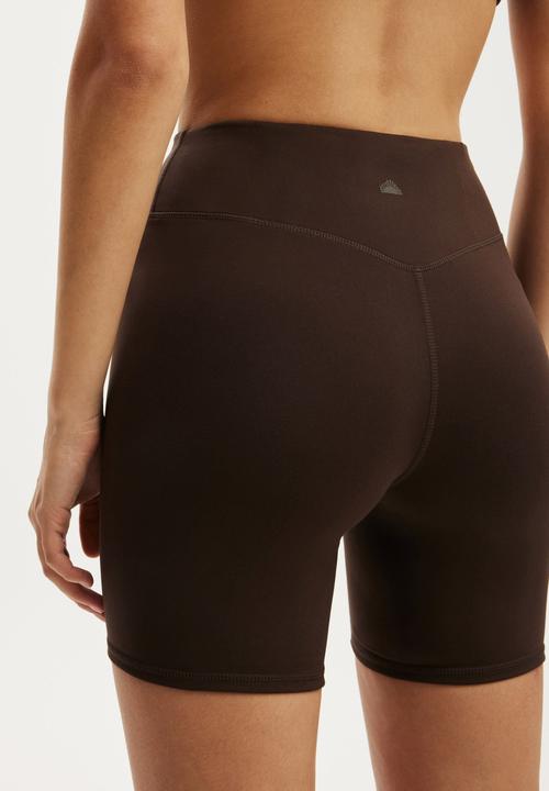 Cotton On - Ultra Soft Contour Bike Short - French Roast