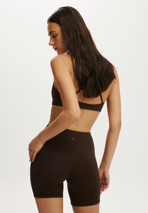Cotton On - Ultra Soft Contour Bike Short - French Roast