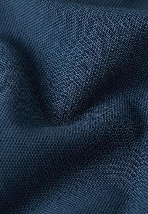 G-STAR - Dunda Slim Stripe Polo Short Sleeve - Rank Blue