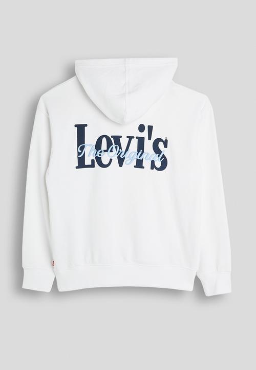 Levi’s® - Lvb Classic And Clean Hoodie - Bright White - Bright White - Bright White