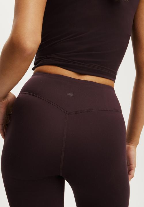 Cotton On - Ultra Soft Contour Full Length Tight - Italian Plum