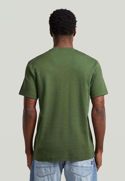 G-STAR - True Regular R T - Dk Nuri Green