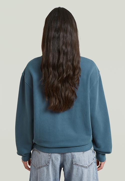 G-STAR - Washed relaxed r sw wmn - rank blue gd