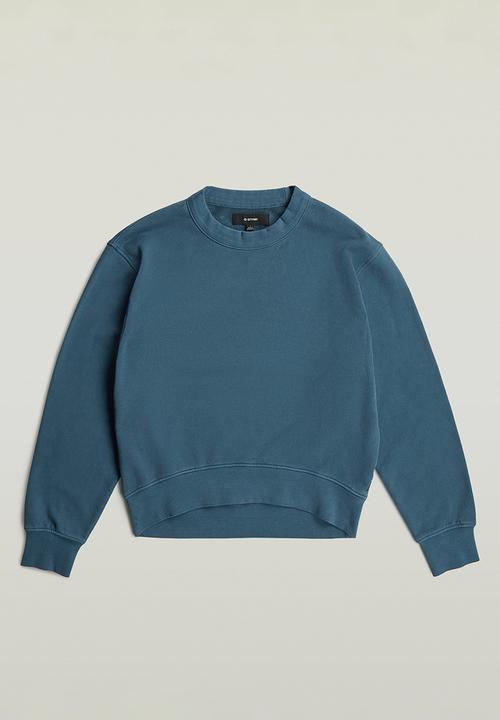 G-STAR - Washed relaxed r sw wmn - rank blue gd