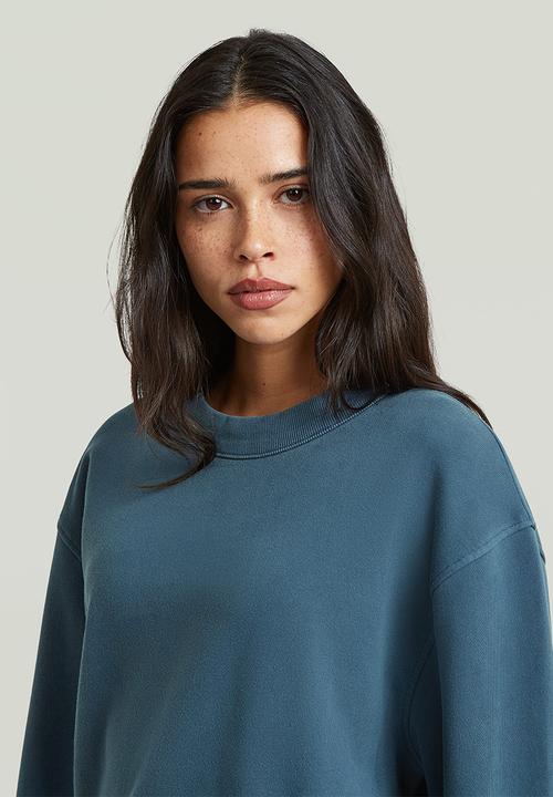 G-STAR - Washed relaxed r sw wmn - rank blue gd