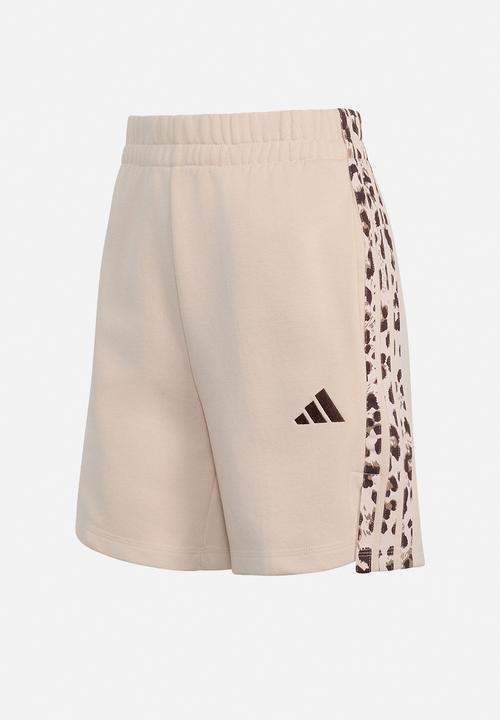 adidas Performance - W Aop 3S Sho - Crystal Linen/Multicolor/Crystal Linen