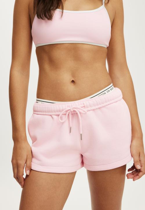 Cotton On - Plush Classic Mini Short - Cherry Dream