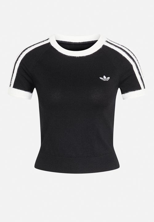 adidas Originals - Knit Tee - Black/White