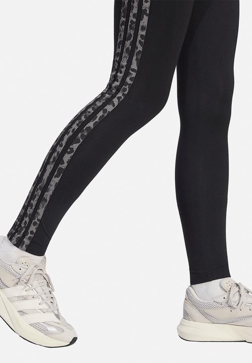 adidas Performance - W Aop 3S Leg - Black/Multicolor/Grey Four