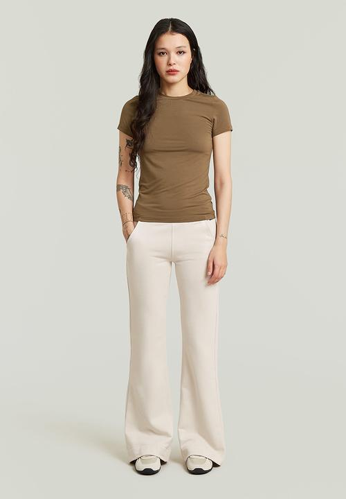 G-STAR - Flared sw pant wmn - whitebait