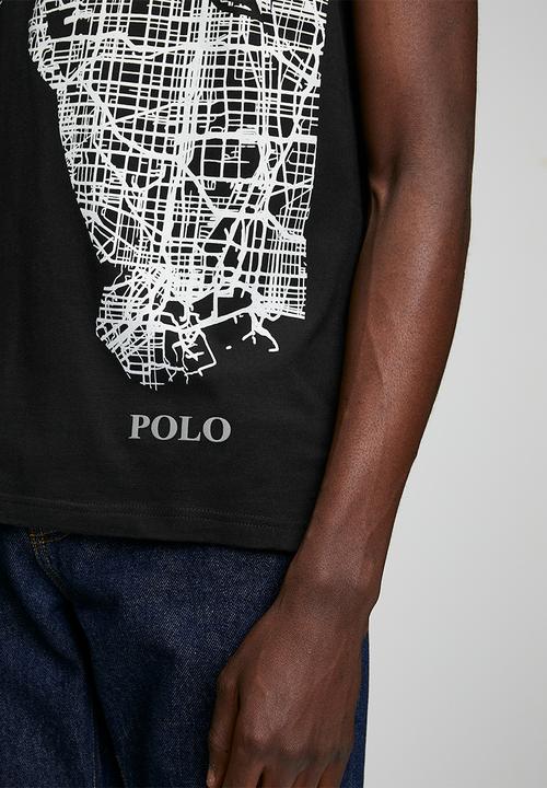 POLO - Pm0010 Printed Graphic Ss T-Shirt - Black