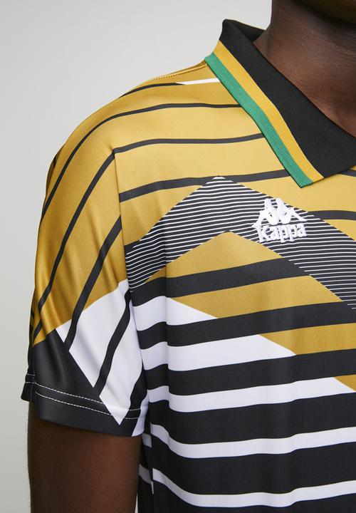 KAPPA - South African Authentic Replica Jersey - Gold/Black