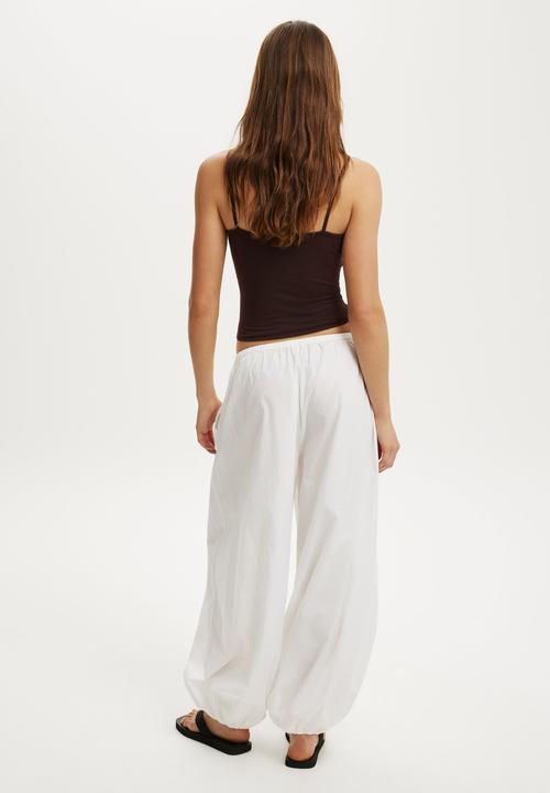 Cotton On - Rio Balloon Pant - White