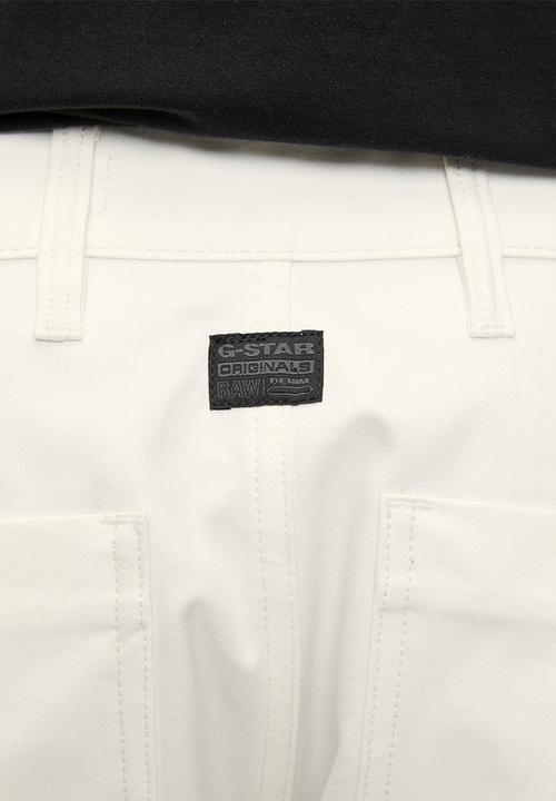 G-STAR - Summer Denim Straight Chino - Ecru