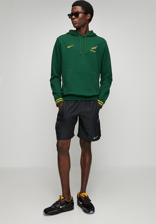 Nike - Springboks Pullover FT Hoodie - Green/Gold